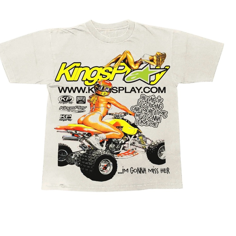 White Graphic T-Shirt